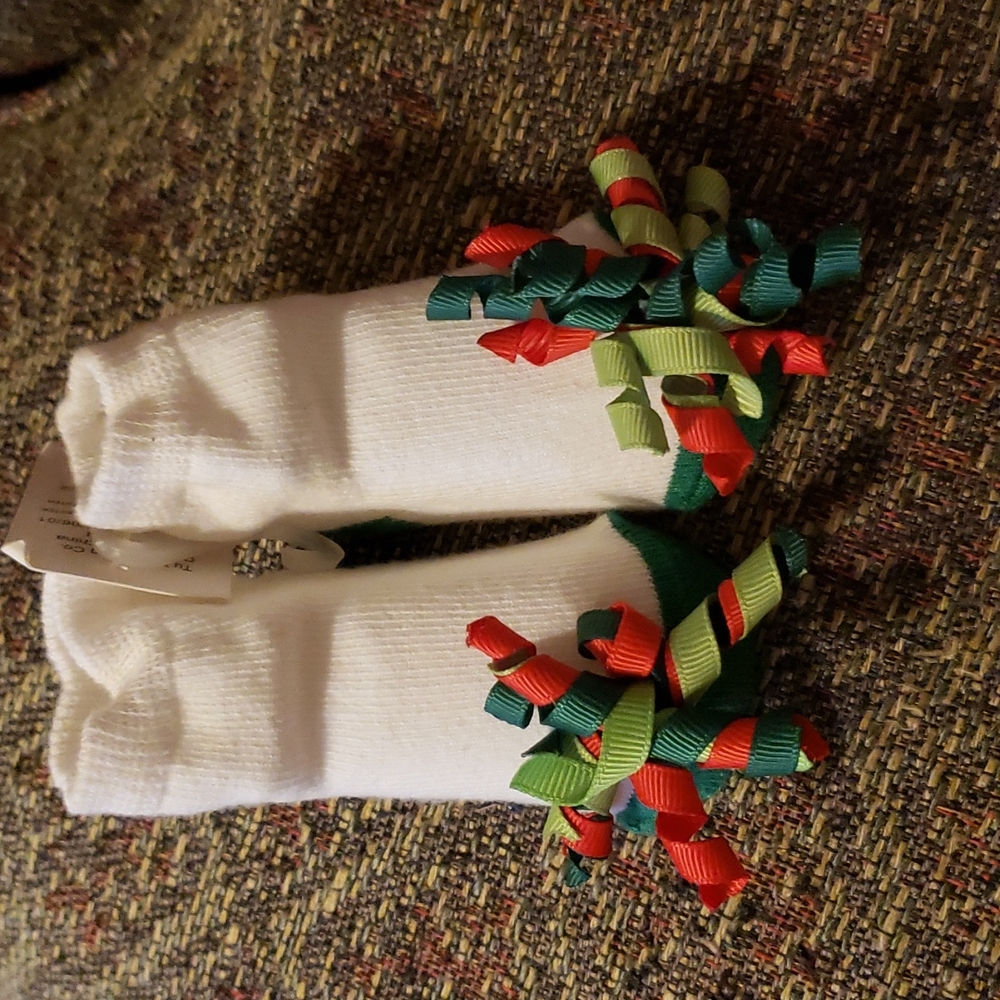 Baby corker socks.